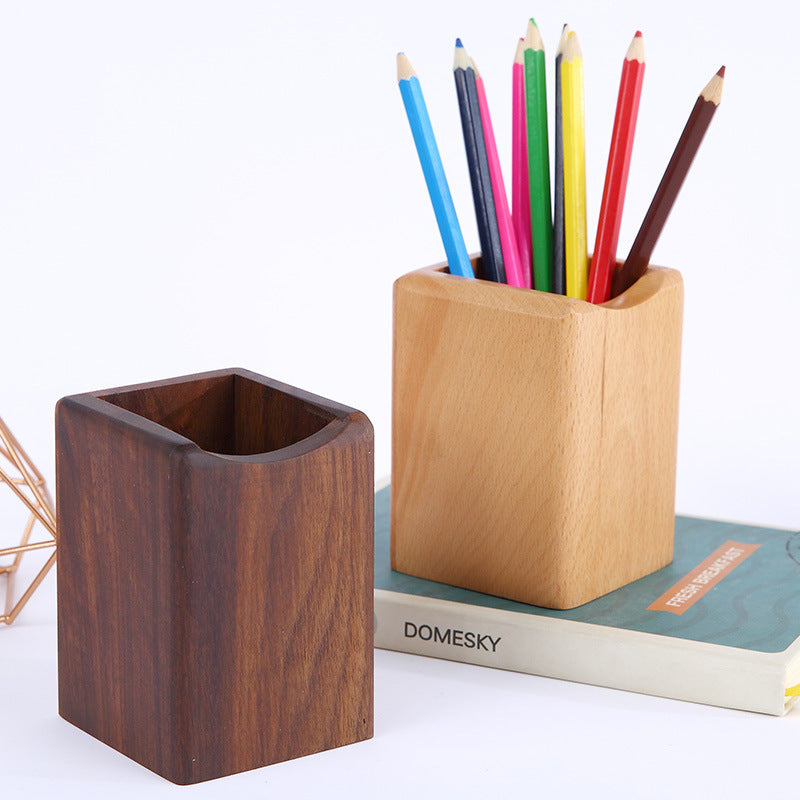 Wooden Pen Holder