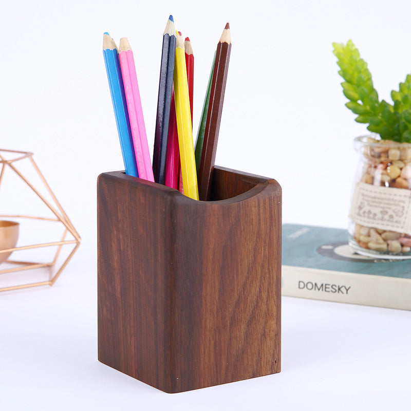 Wooden Pen Holder