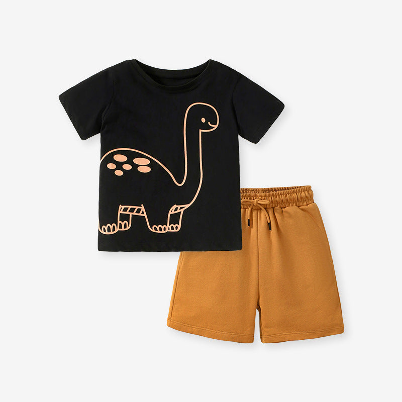 Summer Short-Sleeve T-Shirt And Shorts Kids' Outfit