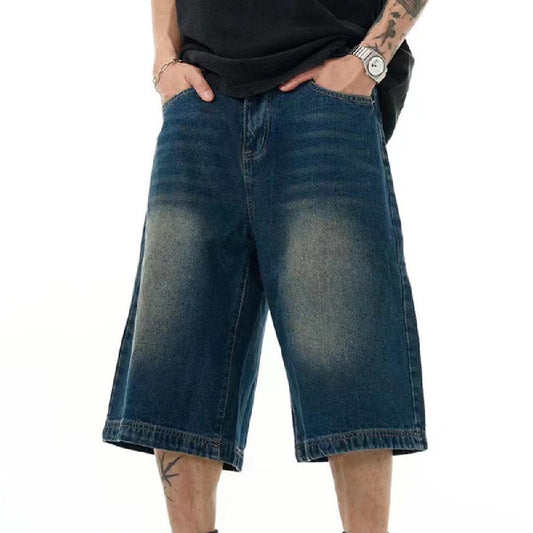Men's American Street Casual Cropped Pants